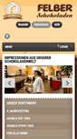 Mobile Screenshot of felber-schokoladen.com