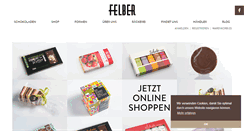 Desktop Screenshot of felber-schokoladen.at